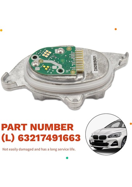 Bmw 2 Active Tourer F45 F46 LED Dönüş Sinyali Gündüz Çalışan Işık Modülü Sol 63217491663 (Yurt Dışından) indirimleri