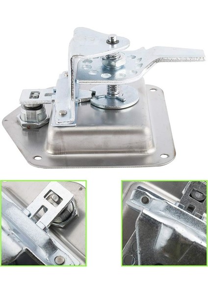 4 Pack Paslanmaz Çelik Araba Römork Kapı Mandal T-Serayı Kilitleme Römork Kapısı Mandal 8 Anahtarlı Raket Giriş Kapısı Kilidi (Yurt Dışından) indirimleri