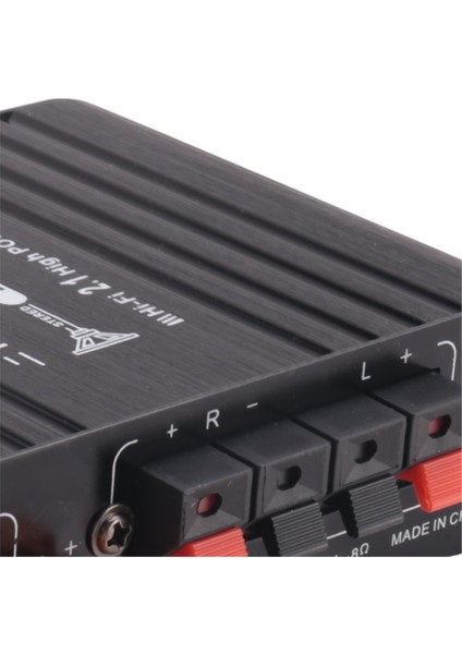 Hıfı Amplifikatör 2 1 Kanal Bluetooth 5 0 Araba Mp3 Amp Aux Girişi Yüksek Düşük Bas Ayarı 20WX2 + 40W Amplifikatör Abd Plug (Yurt Dışından) modelleri