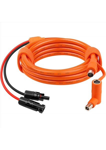 2x Güneş Panelı Dc 8mm Adaptör Kablosu 2 M Güneş Konnektörü DC7909/8020 Erkek Fiş Uzatma Kablosu Kalaylı Bakır Tel (Yurt Dışından) fiyatları
