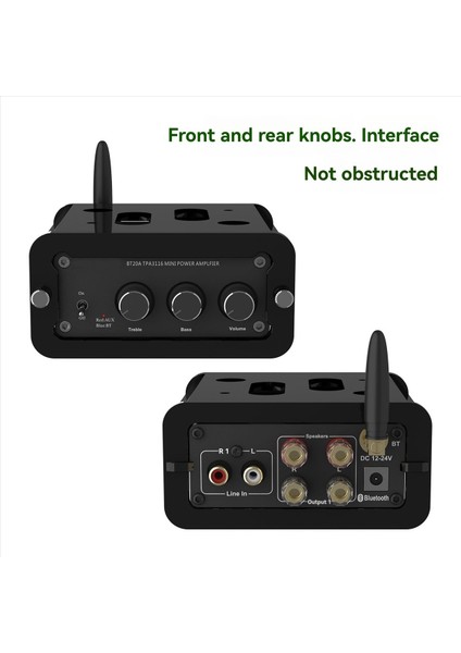 Fosi Audio BT20A Amplifikatörü Için Masa Montajı Altında, Akrilik Duvar Montajı Tutucu Masaüstü Stand Organizatör Istasyonu Tablo Braketi (Yurt Dışından) modelleri