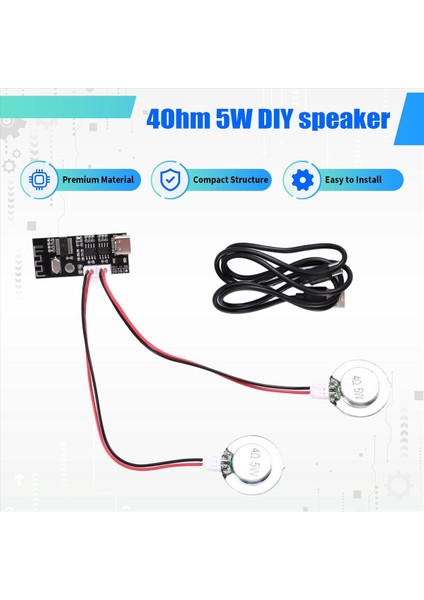 4ohm 5W Diy Hoparlör Kemik Iletimli Gizli Ses Sistemi Titreşim Korna Rezonansı Bluetooth Amplifikatör Kurulu ile (Yurt Dışından) fırsatları