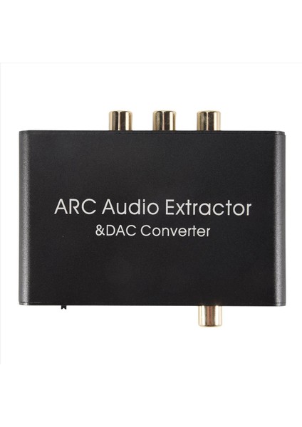 2x Ses Çıkarıcı 192KHZ Dac Dönüştürücü Arc Ses Çıkarıcı Desteği Dijital HDMI Uyumlu Ses - Analog Stereo Ses (Yurt Dışından) indirimleri