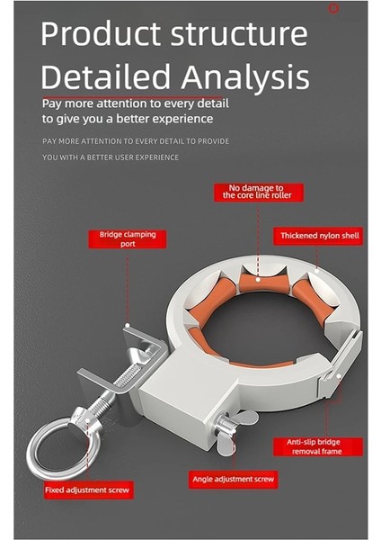 Kablo Kanalı Köprü Makarası Tel Montajı Makara Tel Çekme Aleti Tel Kılavuzu Sabitleme Yapısı Yardımcı (Yurt Dışından) fırsatları