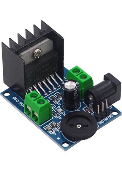 Dc 3 Ila 18V TDA7266 Ses Güç Amplifikatörü Modülü Çift Kanallı 7W+7W 4-8 Ohm 5-15W Hoparlörler Için (Yurt Dışından)