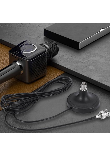 8x Kablosuz Anten Tabanı Mikrofon Anten Tabanı Mıknatıslı 3 Metre RG174 Kablo Bnc Erkek Anten (Yurt Dışından) fiyatları