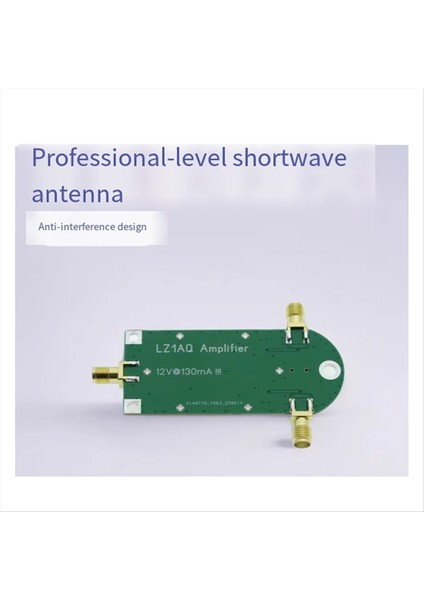 LZ1AQ Kısa Dalga Küçük Döngü Anten 50KHZ Ila 50MHZ 9V Ila 12V Sma Amplifikatör Modülü Yüksek Frekans Amplifikatör Kartı Kazancı (Yurt Dışından) indirimleri