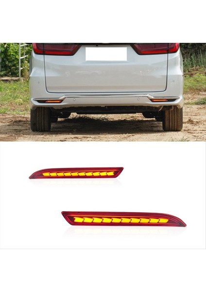 LED Arka Tampon Fren Işık Reflektörü Honda City 2023-2024 Elysıon 2022-2024 Odyssey 2015-2024 Aksesuarları (Yurt Dışından) fırsatları