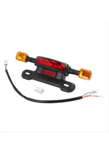 3 Arada 1 LED Arka Lamba Fren ve Dönüş Sinyali Fonksiyonları ile Elektrikli Araç Arka Işık Bisiklet Yedek Parçaları 12V (Yurt Dışından)