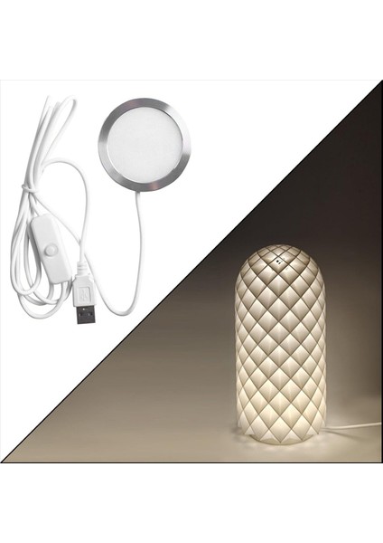 6x Dıy LED Lamba Kiti Yalnızca Donanım Aksesuarları Yok 3D Baskılı Parçalar Parlak Işık Enerji Verimli Özel Aydınlatma Projesi (Yurt Dışından) fiyatları