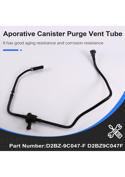 Turbo Yakıt Buharı Teneke Tip Tüp Havalandırma Tüpü Solenoid Onarım Kiti D2BZ-9C047-F Ford Fiesta 2014-2019 1.6l Valf Hortumu (Yurt Dışından) indirimleri