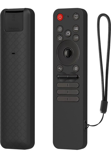 Lg MR25GA Uzaktan Kumanda Siyah Için Kordonlu Silikon Koruyucu Kılıf Darbeye Dayanıklı Yumuşak Kabuk Koruyucu Kılıf (Yurt Dışından) modelleri