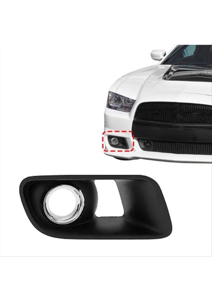 Araba Ön Sis Lambası Çerçeve Sis Lambası Izgara 68072020AA Dodge Charger Için 2012-2014 Sağ (Yurt Dışından) modelleri