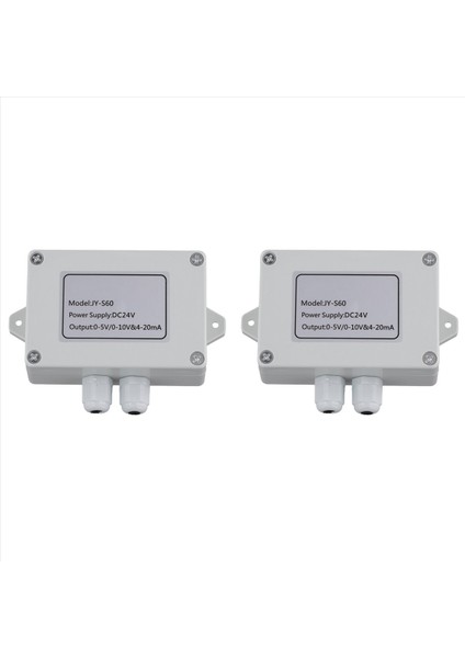 2x Tartı Verici Tartı Amplifikatör Ağırlık Sensörü Gerilim Akım Dönüştürücü Dc 12-24V 4-20MA Yük Hücresi Amplifikatörü (Yurt Dışından)