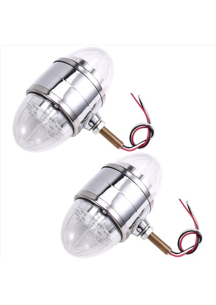 2pcs 34 LED Çift Revolution Karpuz Işıkları Çift Yüz Kaide Işıkları Için, Yarı Kamyonlar Için Sinyal Işıkları Döndür (Yurt Dışından)