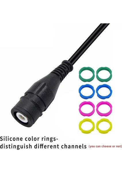 P1205 Güvenlik Bnc Erkek Fiş Çift Timsah Klipleri RG58 Timsah Kelepçe Osiloskop Test Ucu Için Koaksiyel Kablo 120 cm (Yurt Dışından) indirimleri