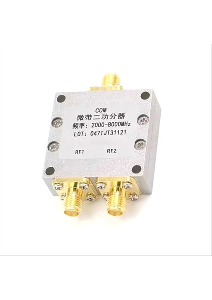 Sma Güç Bölücü 2-8ghz N-Type Rf Mikrostrif Güç Amplifikatörü 2000-8000MHZ Mikrostrif Ayırıcılar Rf Birleştirici (Yurt Dışından)