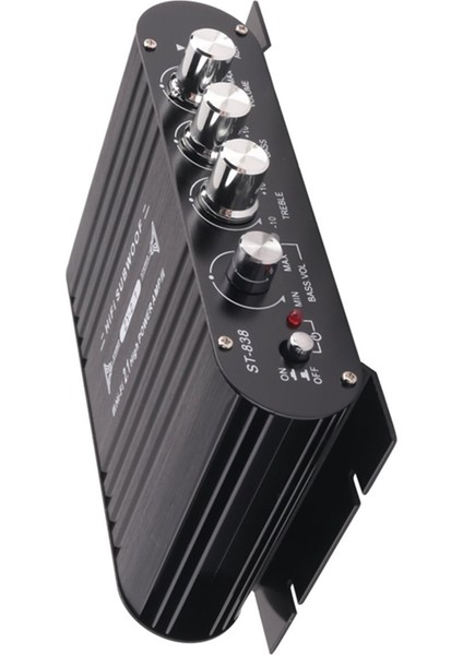 Hıfı Amplifikatör 2 1 Kanal Bluetooth 5 0 Araba Mp3 Amp Aux Girişi Yüksek Düşük Bas Ayarı 20WX2 + 40W Amplifikatör Ab Tak (Yurt Dışından) fiyatları