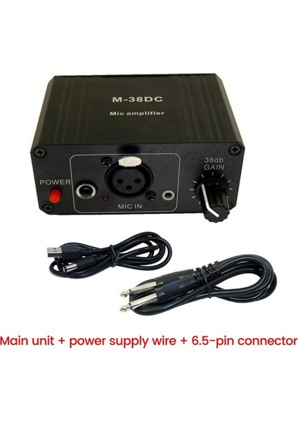 Taşınabilir Mikrofon Preamp 48 V Fantom Güç Yüksek Kazançlı Xlr Çıkış Mikrofon Preamplifikatör Için Dinamik/kondenser Mikrofon B (Yurt Dışından) indirimleri