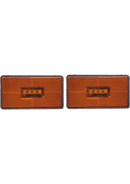 6 Adet 24V Kamyon 4led Yan Sinyal Lambası 2052119 Scania 5 6 Serisi P R Kabinler G T S Serisi Kamyon Amber Gösterge LED Lamba (Yurt Dışından) fiyatları