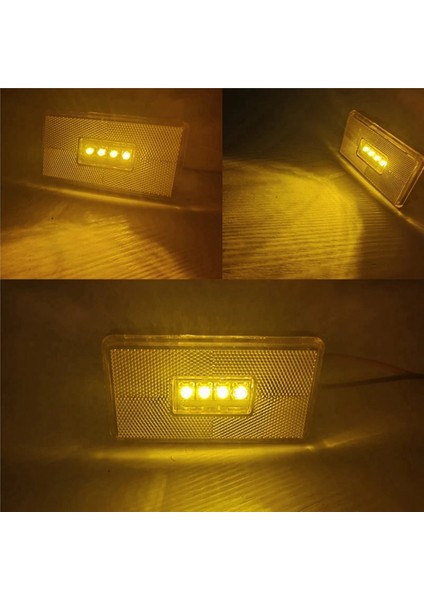 6 Adet 24V Kamyon 4led Yan Sinyal Lambası 2052119 Scania 5 6 Serisi P R Kabinler G T S Serisi Kamyon Amber Gösterge LED Lamba (Yurt Dışından) fırsatları