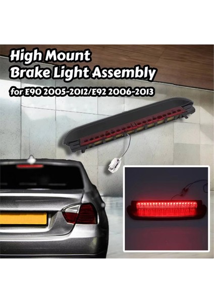 63257146057 Yüksek Dağı Fren Lambası Montajı 3rd Fren Lambası Bmw 3 Serisi Sedan E90 E92 2005-2013 Için (Yurt Dışından) fiyatları