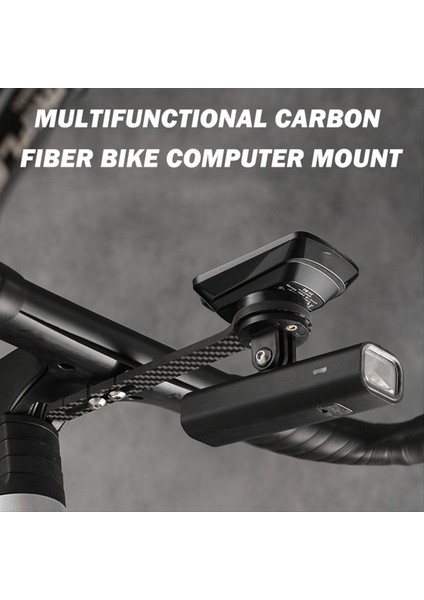 Ultralight Karbon Fiber Yol Bisiklet Bilgisayarı Montaj Evrensel Montaj Bisiklet Lamba Tutucu Bisiklet Aksesuarları (Yurt Dışından) fiyatları