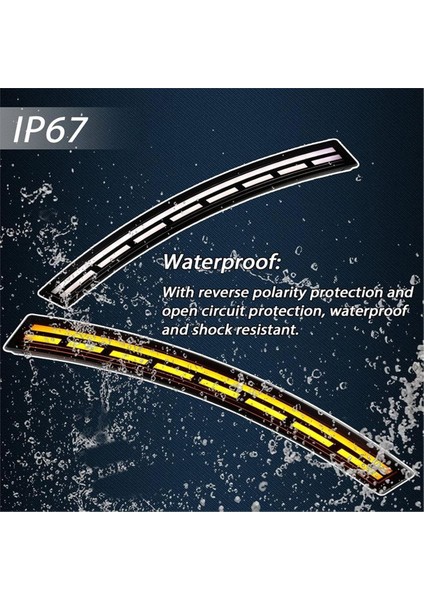 Honda Crv 2023 2024 Için LED Yan Işaretleyici Tampon Işık Tekerlek Çamurluk Işık Drl Dönüş Sinyali Işıkları Füme Lens (Yurt Dışından) indirimleri