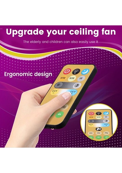 15PCS Kablosuz Anahtarlar E27 Tavan Fanı Işığı 1-4h Zamanlama Uzaktan Kumanda Uzaktan Kumanda 3 Vites Zamanlama Uzaktan Kumanda (Yurt Dışından) modelleri