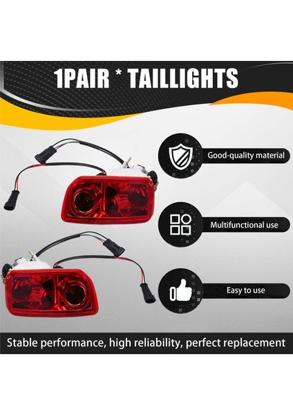 Kartal Golf Arabası Arka Lambaları Dönüş Sinyalleri Fren Lambaları 12 V 3126100-003 3126200-003 (Yurt Dışından) fırsatları