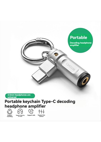 Kodolotıng Ekplifici Tip C Tükleme CS43198 Kulaklık Adaptörü Tüm Bakır Taşınabilir Amplifikatör (Yurt Dışından) indirimleri
