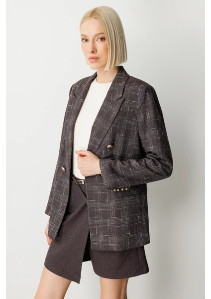 Ekoseli Kapak Cepli Ceket modelleri