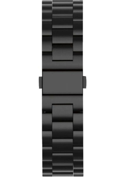 Flm Apple Watch 42MM Metal Baklalı Kordon - Siyah modelleri