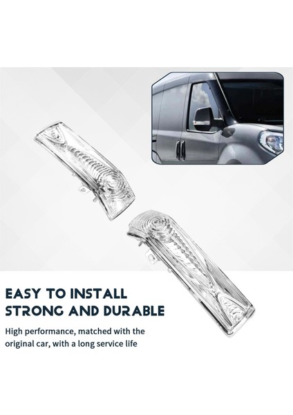 Araba Yan Kanat Ayna Lambası Dikiz Aynası Işık 71765449 71765377 Fiat Doblo 2010-2019 Için (Yurt Dışından) indirimleri