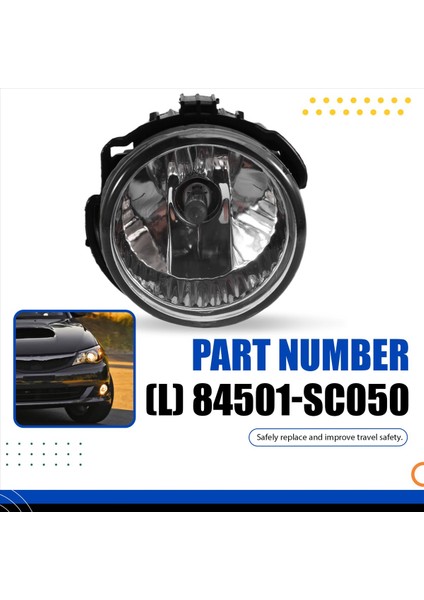 84501-SC050 Araba Sol Ön Tampon Işık Sis Lambası Için Subaru Forester Impreza Wrx Sti 2008-2012 (Yurt Dışından) indirimleri