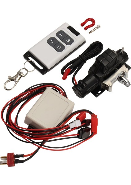 1/10 Araba Modeli Yeni Tırmanma Araba Kurtarma Metal Vinç Çok Fonksiyonlu Uzaktan Kumanda ile 1/10 Rc Paletli Siyah (Yurt Dışından) indirimleri