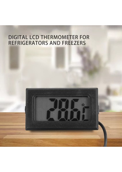 Buzdolabı Dondurucuları Için LCD ile Dijital Termometre (Yurt Dışından) fiyatları