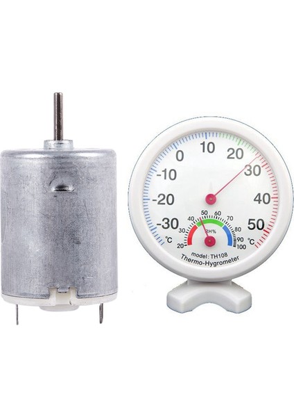 Higrometre Nem Termometre Sıcaklık/sıcaklık Ölçer &amp 8000RPM 9V 68MA Yüksek Tork Manyetik Silindirik Mini Dc Motor (Yurt Dışından)