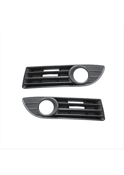 2pcs Sis Lambası Çerçeve Kapak Polo 9n Gti 2005-2009 Için Izgara Izgarası 6Q0853665E, 6Q0853666G (Yurt Dışından)