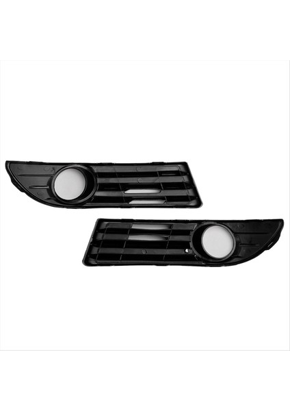 2pcs Sis Lambası Çerçeve Kapak Polo 9n Gti 2005-2009 Için Izgara Izgarası 6Q0853665E, 6Q0853666G (Yurt Dışından) modelleri