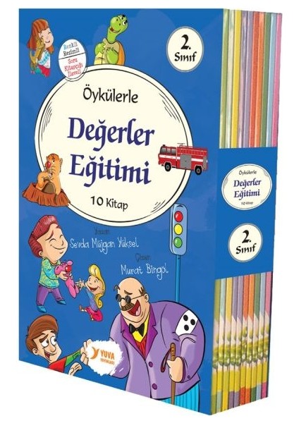 Öykülerle Değerler Eğitimi 2. Sınıflar Için 10 Kitap Set