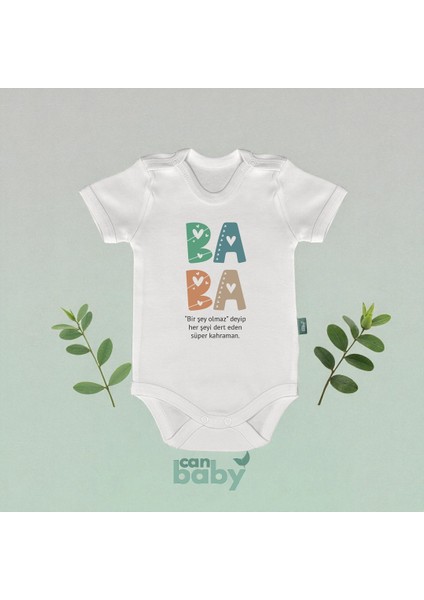 Baba'ya Özel Bebek Body & Zıbın
