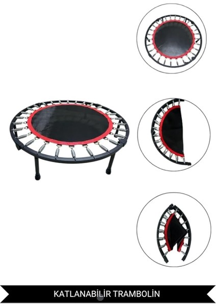 102 cm (40 Inç) Katlanabilir Trambolin - Taşınabilir ve Dayanıklı Trambolin, Egzersiz ve Fitness Için Cks-67 fiyatları