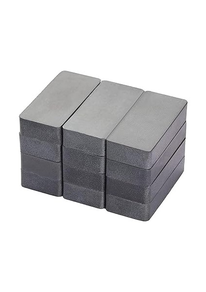 Magneteksan 40X20X10 mm Y35 Kalite Köşeli Ferrit Kömür Seramik Magnet Mıknatıs (10 Adet) fiyatları
