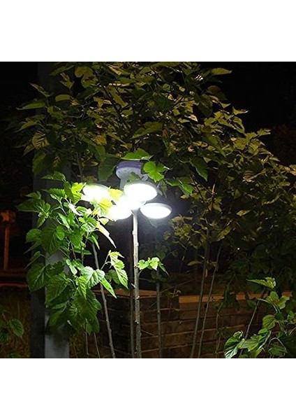 Solar Güneş Enerji ve USB Sarjlı 5 Kanatlı Bahçe Aydınlatma LED Askılı Pratik Kamp Lamba fırsatları