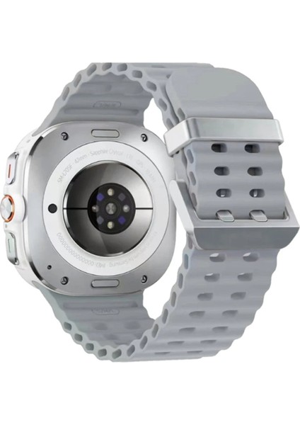 CPT83 Watch 7 Ultra KR417 Rug Silikon Kordon - Gri