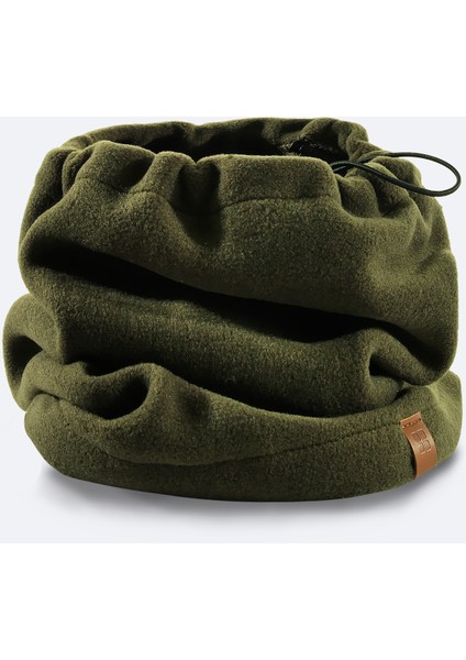 Erkek Haki Polar Basic Boyunluk Bere ve Eldiven Seti B009250