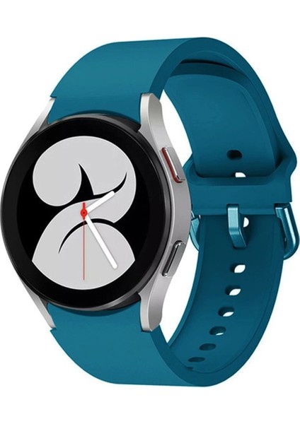 CPT83 Samsung Galaxy Watch 4 Klasik Kordon - Petrol Mavisi