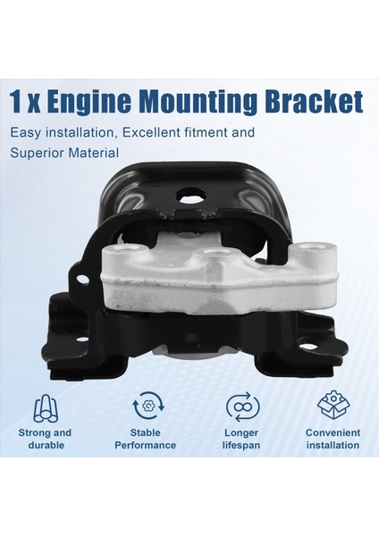 1807GW Citroen C3 Peugeot 208 301 2015-2019 Için Araba Motor Montaj Braketi (Yurt Dışından) modelleri