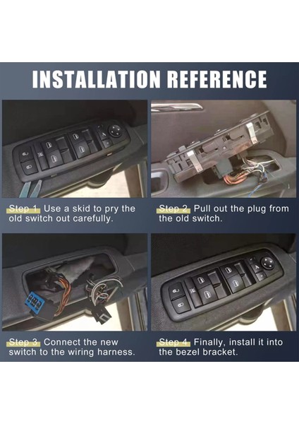 84820-33180 Toyota Camry Için Lhd Araba Penceresi Regülatör Anahtarı 4cyl 6cyl 2 4l 2001-2005 84820-42180 84820-33240 (Yurt Dışından) indirimleri